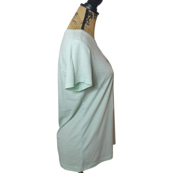 Under Armour Womens Tee S Mint Green UA Logo Loose Fit Athletic Iconic T-Shirt - Picture 3 of 6